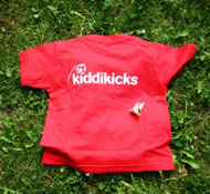 Smart red Kiddikicks T Shirt